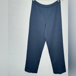 Margaret O’Leary Wool Blend Knit Minimalist Straight Leg Pants